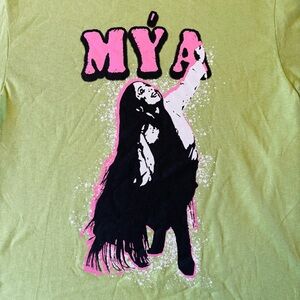 Mya Green Graphic Band Music Tee